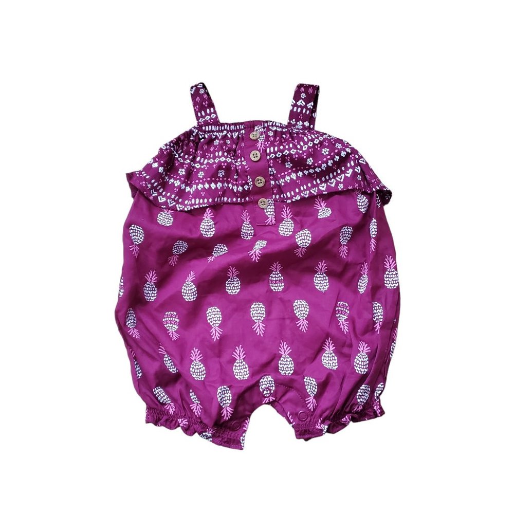 NEW Carter's Girls 3 months Romper Summer Pineapple‎